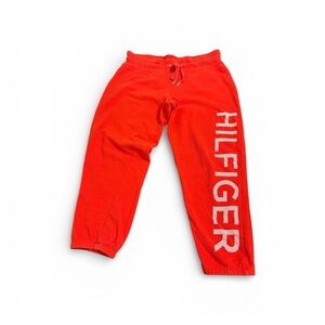 Tommy Hilfiger Tapered Red Sweatpants